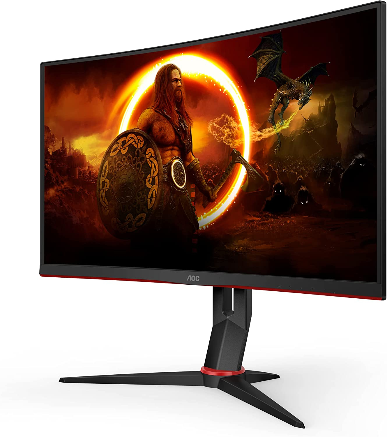 AOC C27G2Z 27, FHD, VA, 240Hz, 0.5ms Curved Gaming Monitor - CS Net Games