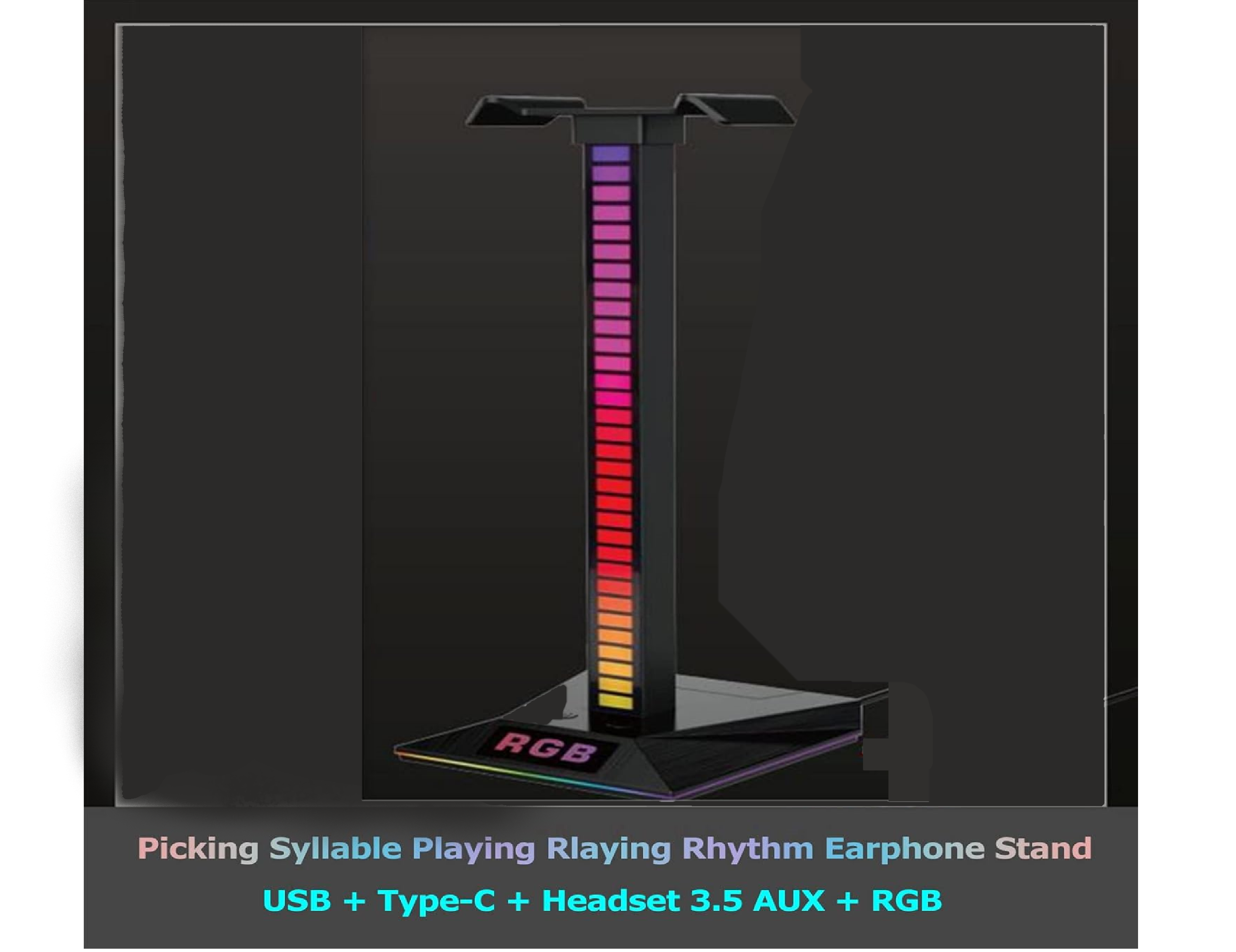 RGB Headset Stand ST-01 - CS Net Games