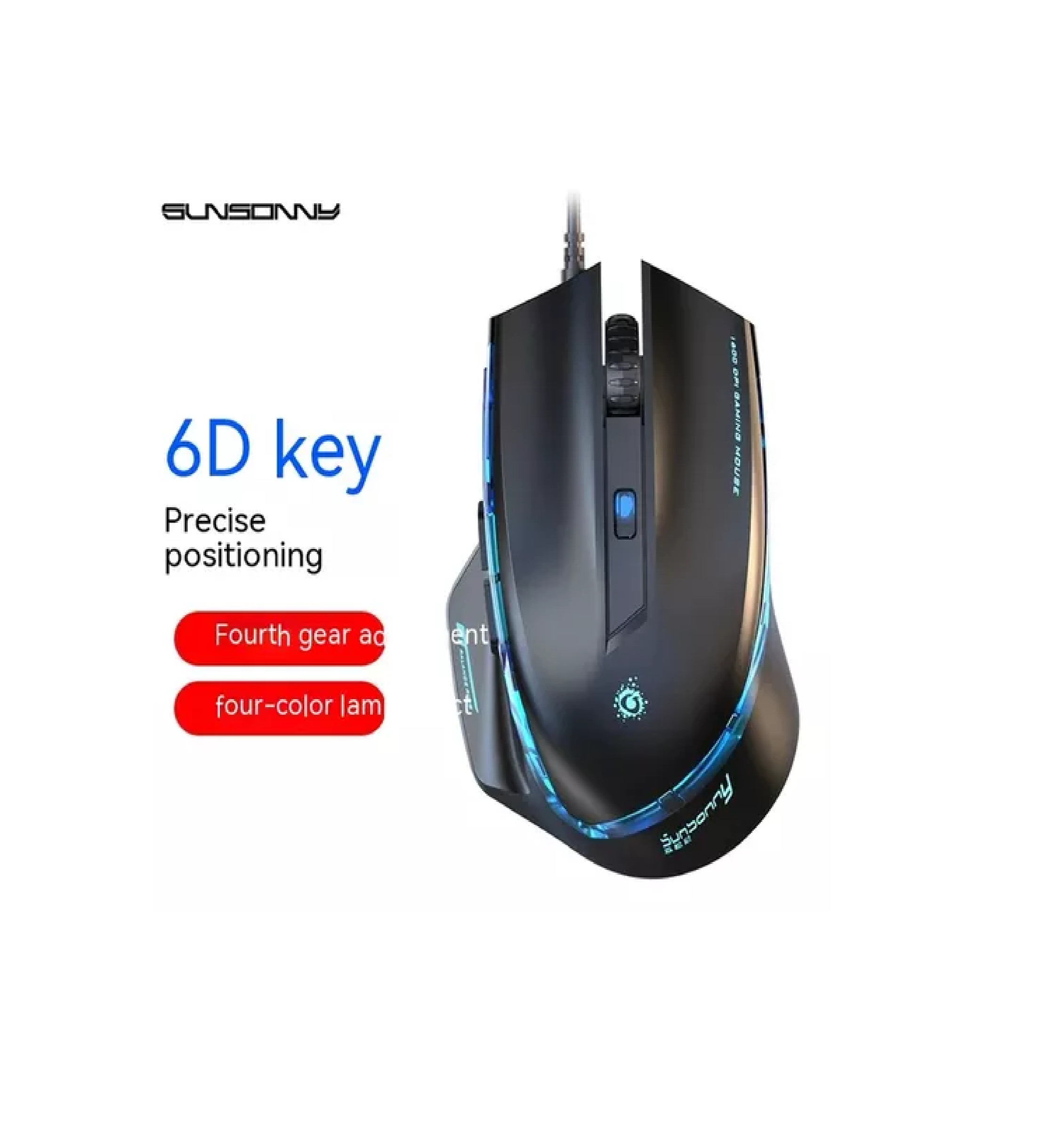Sunsonny S-M8 Mouse Gaming - CS Net Games