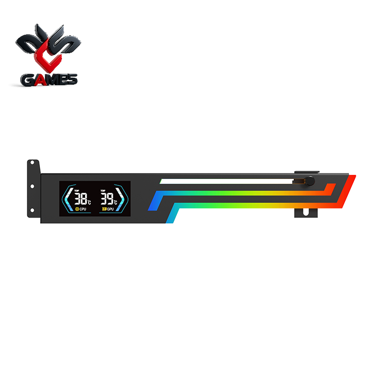 Z-X6 Temp Digital Display GPU HOLDER - CS Net Games