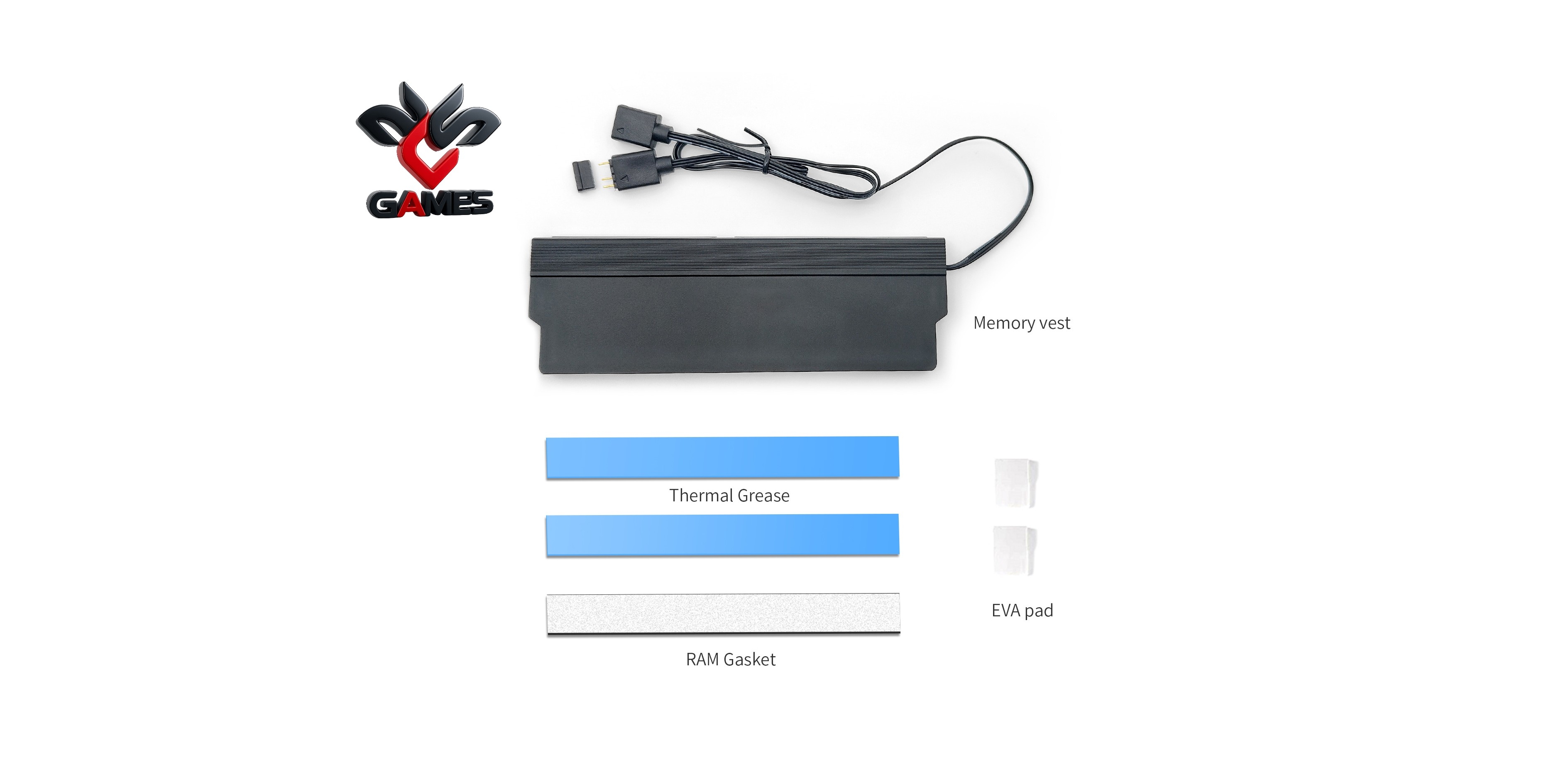 ADDRESSABLE ARGB LED RAM CASE - CS Net Games