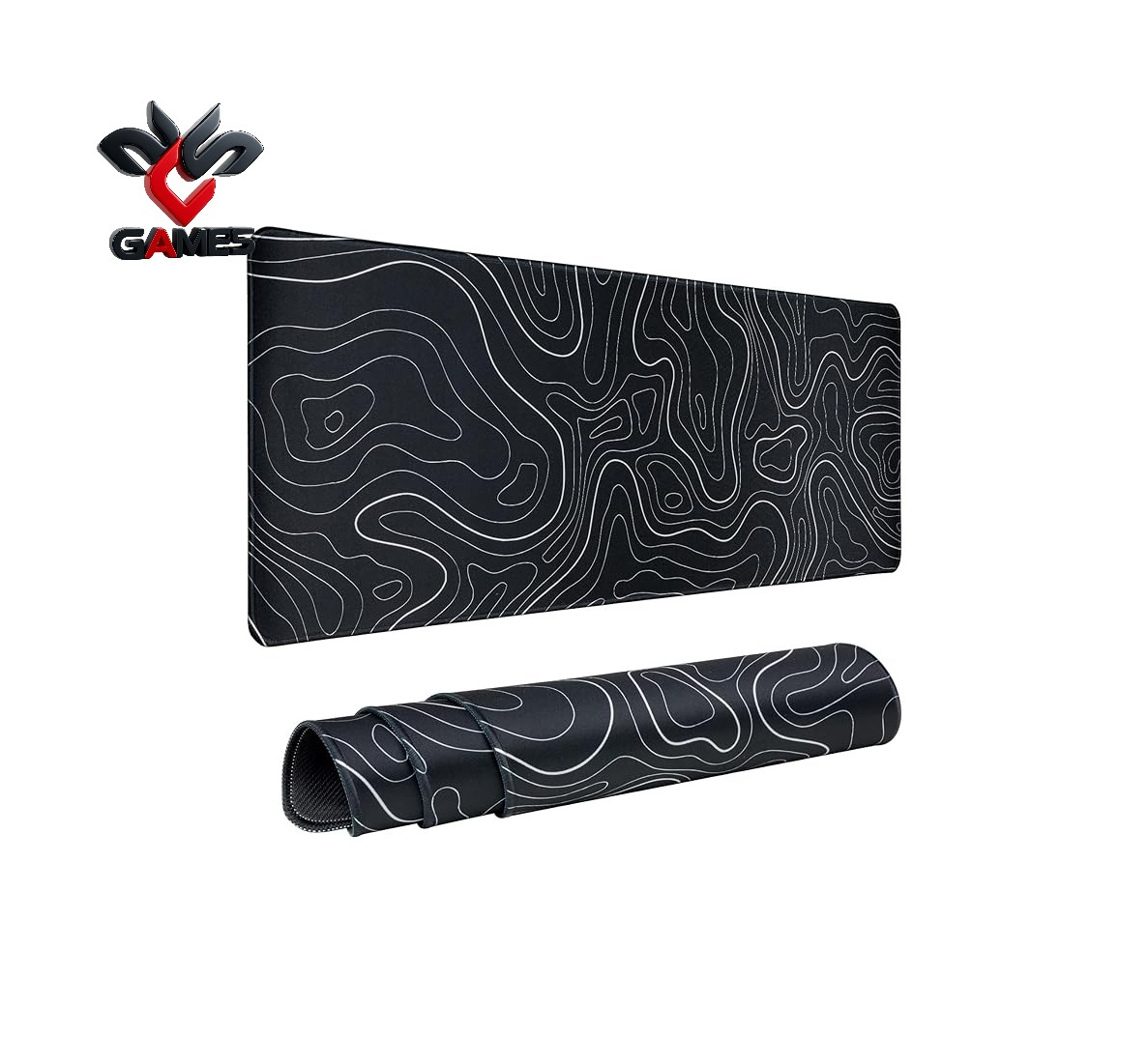 Mouse Pad Waterproof and Anti-Slip 90x40 - Black - CS Net Games