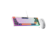 SOLAKAKA SK968 68% Wired Keyboard &SM66 Wireless Mouse Combo