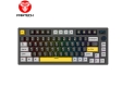 FANTECH MAXFIT81 VIBRANT UTILITY Wireless Mechanical Gaming Keyboard - Yellow Switch
