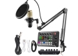 F998+BM800 Live Sound Card Audio Microphone & Mixer Kit