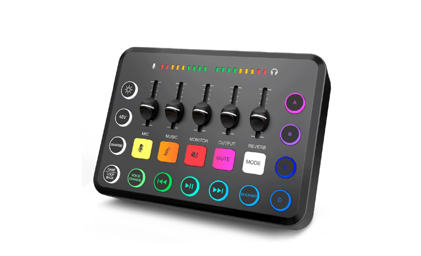 F11 Audio Mixer USB External Sound Card - CS Net Games