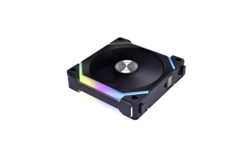 LIAN LI UNI FAN SL120 V2 RGB Reverse Black Single Fan - CS Net Games
