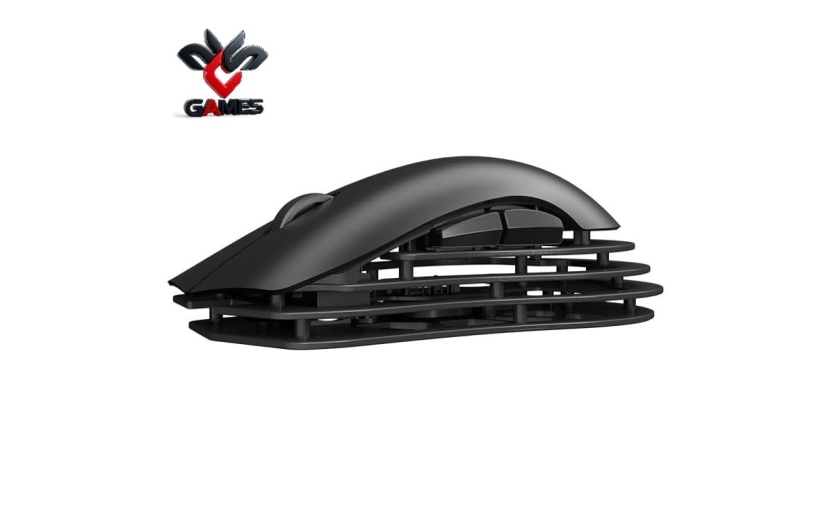 AJAZZ M259 Magnesium Aluminum Wireless Gaming Mouse - Black - CS Net Games